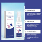 YEGBONG Pet Flea Repellent Deodorizing Spray for Dogs Cats Liquid Formula Anti Flea Body Odor Eliminator Long Lasting Daily Care
