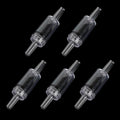 5pcs/10pcs Aquarium Check Valve For Air Pump Plastic One Way Non-Return Accessories for Fish Tank 4mm AirLine Tube