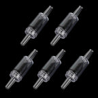 5pcs/10pcs Aquarium Check Valve For Air Pump Plastic One Way Non-Return Accessories for Fish Tank 4mm AirLine Tube