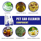50 ML Pet Ear Drops Gentle Cleaning Ear Mites And Earwax In Cats & Dogs Inhibiting Ear Bacteria