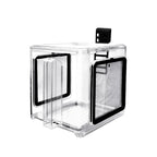 Acrylic Aquarium Isolation Breeding Box (Stainless Steel Mesh, Fish Tank Divider)
