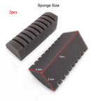Aquarium Bio Sponge Filter Set (2-Pack, Air Pump Skimmer, Biochemical Filtration)