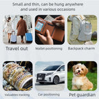 Mini Bluetooth Pet Tracker Compatible with Apple Find My - Anti-Loss GPS Locator for Cats & Dogs (iOS & Android)
