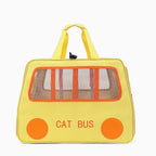 Multifunctional Pet Travel Trolley Case Portable Cat/Dog Carrier Bag Zipper Closure-Foldable Solid Pet Luggage Outdoor Travel