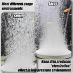 Disc Bubble Air Stone Diffuser (1pc, Aquarium Oxygen Aerator, Fine Bubble Disk)