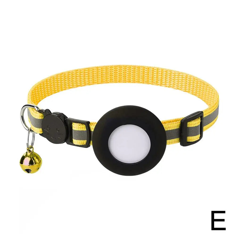 Reflective Breakaway Cat Collar with Bell — Anti-Strangling Adjustable Safety Necklace for Cats & Small Dogs
