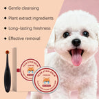 Dog Cat Tear Stain Cleansing Cream With A Special Brush Natural Formula Deep Cleaning Keep Drying Pet Tear Stain Remover Cream