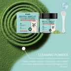 Dog Dentals Care Powder Plaque And Tartar Pet Tooth Whitening Powder Freshens Dog Breath Instantly Post-Meal Teeth Cleaning
﻿