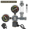 ZRDR Aquarium CO2 Regulator (Solenoid Valve, Bubble Counter, Planted Tank)