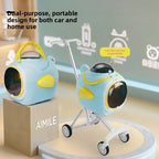 Pet stroller aluminum alloy frame space capsule travel stroller is easy and convenient for dual-purpose use to free hands
