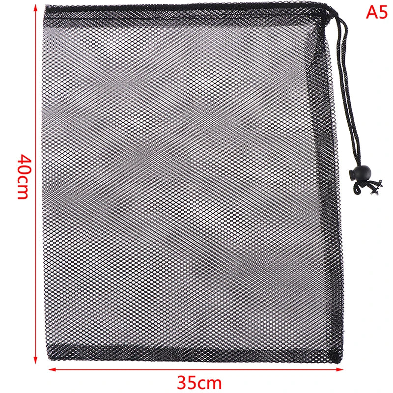 Aquarium Filter Media Mesh Bag (Fish Tank Net Bag, Pond Filter Media Holder, Reusable)