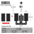 3-in-1 Submersible Aquarium Filter Pump (AC220V, Sponge + Biological + Chemical, Silent)