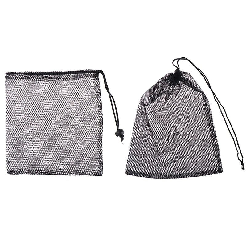 Aquarium Filter Media Mesh Bag (Fish Tank Net Bag, Pond Filter Media Holder, Reusable)