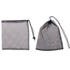 Aquarium Filter Media Mesh Bag (Fish Tank Net Bag, Pond Filter Media Holder, Reusable)