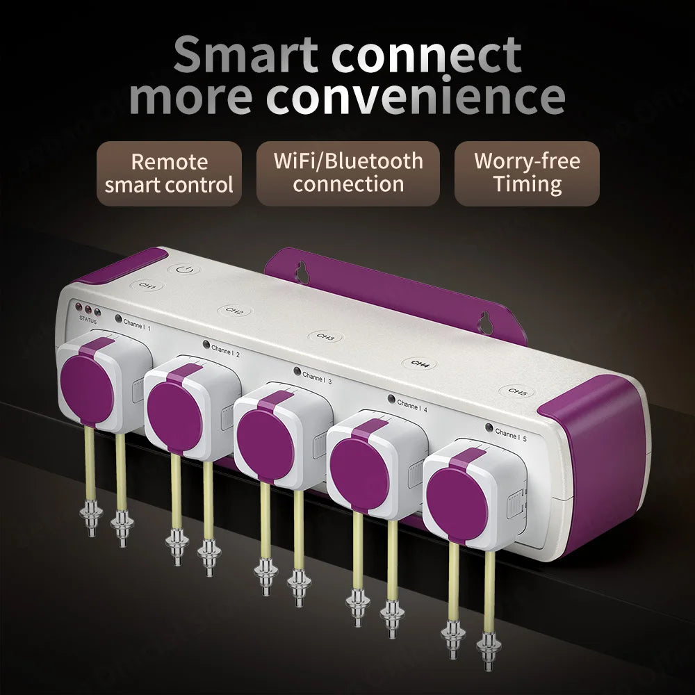 Jebao Smart WiFi Auto Dosing Pump (Jecod, WIFI App Control, Aquarium Dosing System)