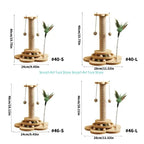 Pendant Cat Scratching Post with Interactive Track — Fun Scratcher for Small & Large Indoor Cats