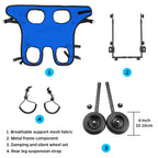 Pet Supplies Old Dog Assisted Scooter Legs Dog Injury Disability Special Dog Rehabilitation Vehicle