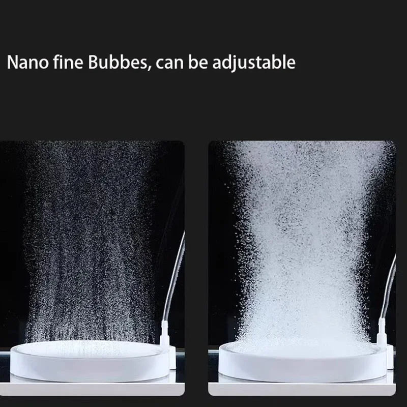 Nano Aquarium Air Stone Aerator (35–100mm, Fine Bubble Oxygen Disk, Fish Tank 1–2pcs)