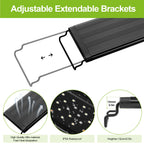 Dimmable Aquarium LED Light with Timer (30–60cm, Power-Off Memory, Plant Growth)