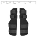 1 Pair Adjustable Strap Pet Leg Brace Flexible Fabric Magic Tape Fasten Dog Elbow Protector Multi Size Option Pair Packed