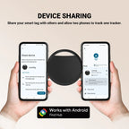 Mini Bluetooth GPS Smart Tracker for Google Find Hub - Android-Compatible Anti-Loss Locator for Pets, Keys & Wallets