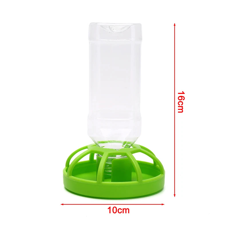 New Reptile Water Drinker Dispenser Food Bowl Lizard Feeder Round Dish Drink Bottle Tray Tortoises Gecko Turtles Feeding Kit