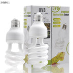 〔HM4〕13/26W UV Rays Energy Saving Terrarium Basking Light 5.0 10.0 UVB Reptile Lamp Turtle Lizard Snake Reptiles Heating Lamp