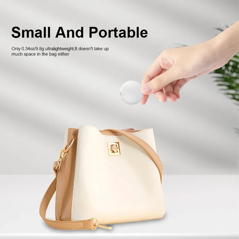 Mini Apple Find My Compatible Smart Tracker - Anti-Loss Locator for Pets, Dogs, Cats, Keys, Wallets, Luggage & Kids