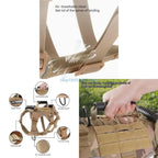 N5KC Escape-Proof Dog Harness (Heavy Duty, Training & Hiking)