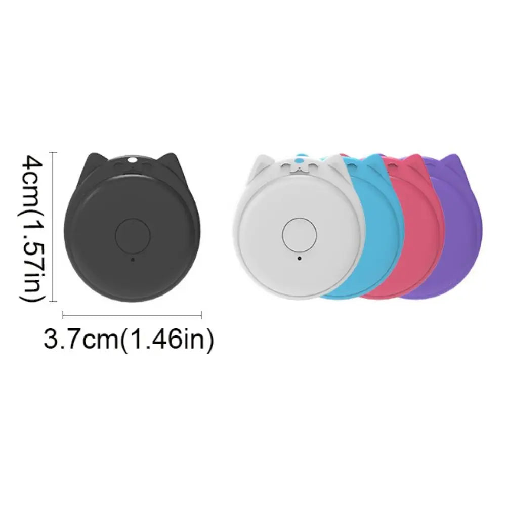 Mini Cartoon-Shape Bluetooth 5.2 GPS Anti-Loss Tracker for Pets, Kids & Elderly - Fun Wireless Smart Locator
