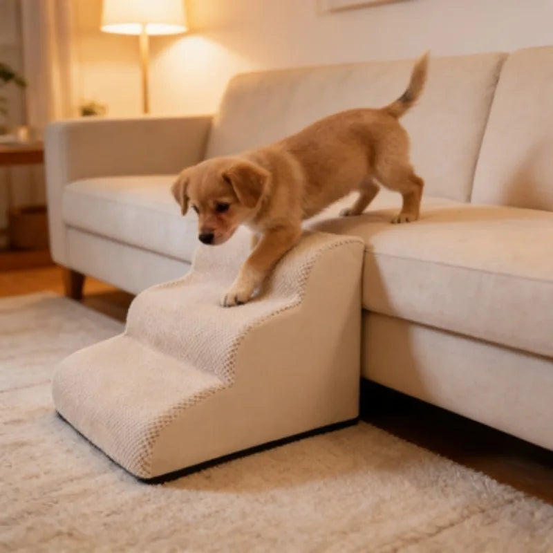 Anti-Slip Detachable Sponge Pet Ladder (2-4 Layers)