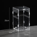 【E】Acrylic Transparent Reptile Breeding Box Terrarium Habitat Insect Spider Lizard Scorpion Feeding Cage Arboreal Enclosure Case