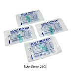 Double-Wing Blood Infusion Needles, Bulk Lot (50-Pack)