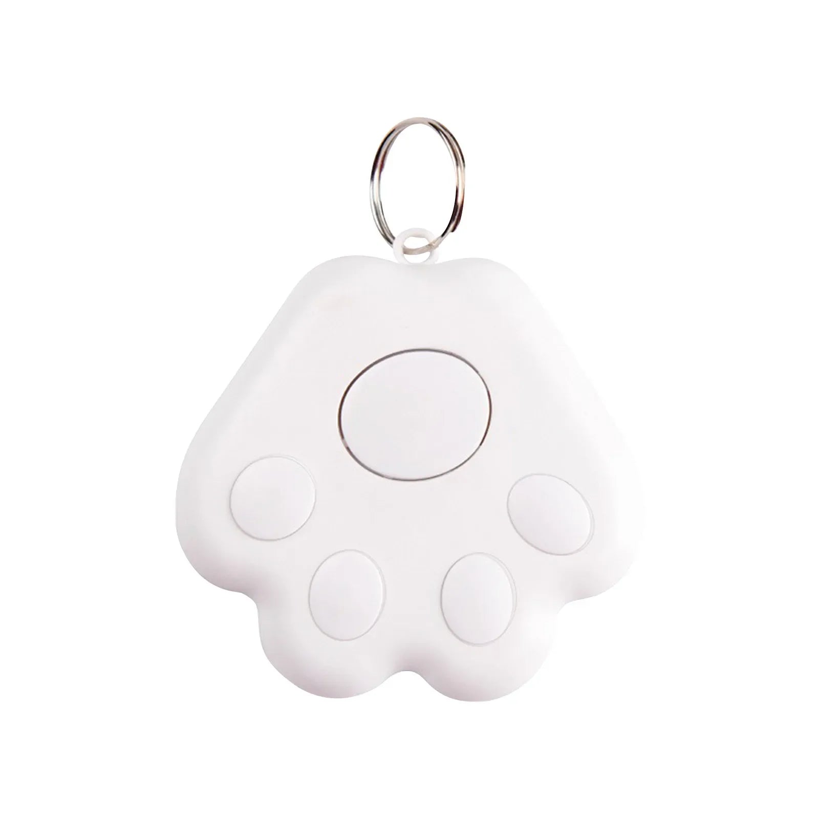 Paw-Shaped Mini Bluetooth GPS Anti-Loss Tracker - Smart Finder for Dogs, Cats, Kids, Wallets & Keys