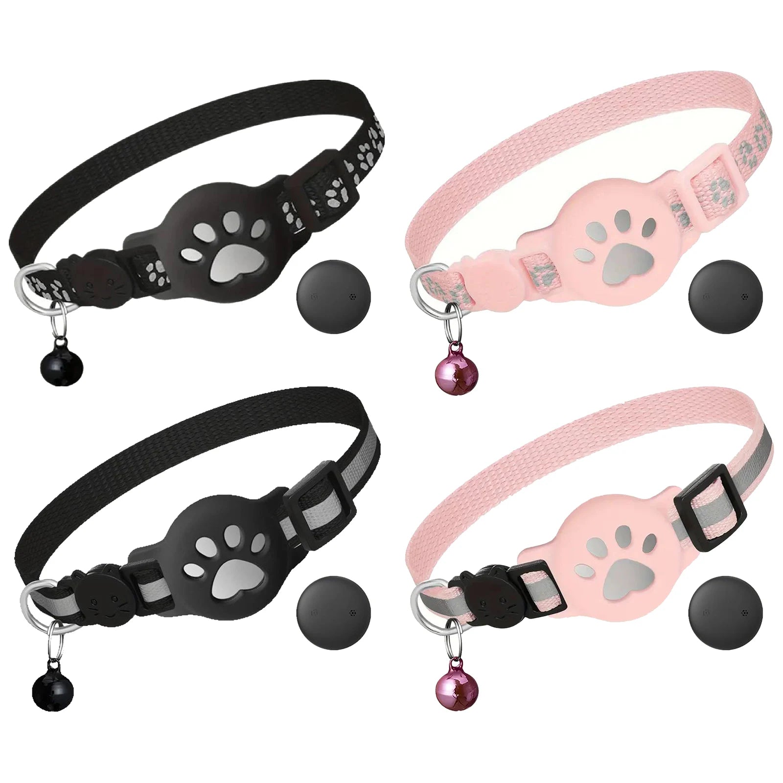 Electronic Smart Pet Locator Collar - Waterproof GPS Anti-Loss Device for Cats & Kittens (iOS & Android)