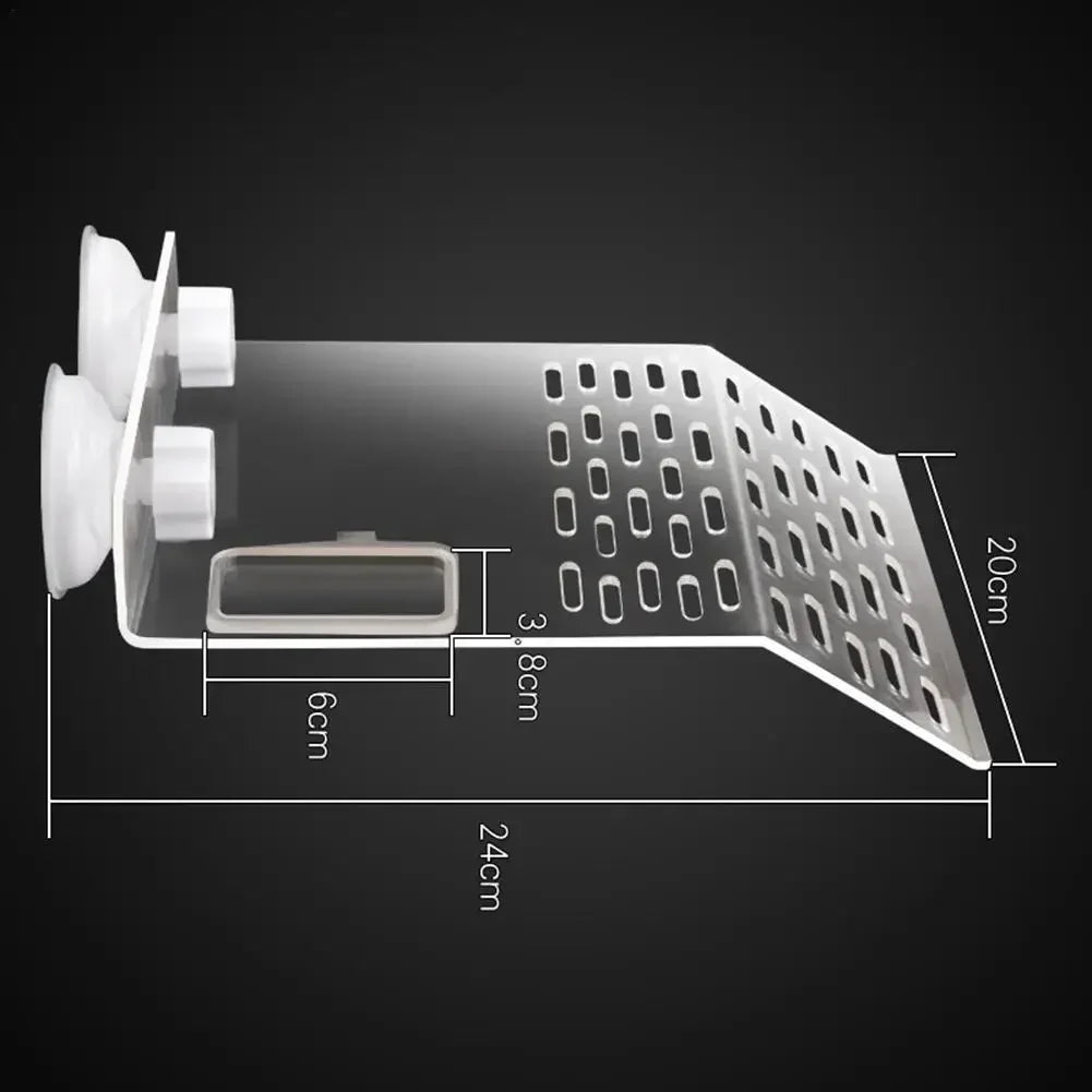 Turtle Pier Dock Basking Platform Shelf Ramp Steps Landing Fish Tank Decor S/M/L Turtle Pier for Aquarium Fish Tanks