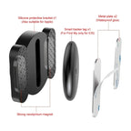 4-Pack GPS Smart Tag for Apple Find My Network - Magnetic Silicone Anti-Loss Tracker Kit for Pets & Cars