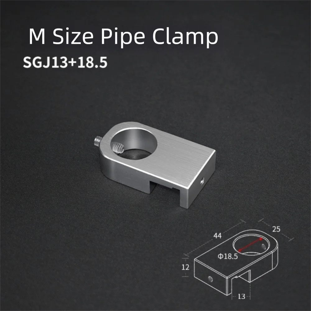 Aluminum Alloy Aquarium Water Tube Holder (Portable Pipe Hose Bracket, Fixed Clip Mount)