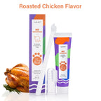 GJYC PET Enzymatic Roast Chicken Dental Care Kit With Brush Finger Brush Gentle Clean Tartar Control For Dogs Cats