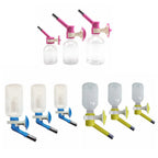 Hanging No-Drip Dog Water Dispenser Automatic Can Be Raised and Lowered Pet Water Feeder Bottle with Spigot Spout Mess Free