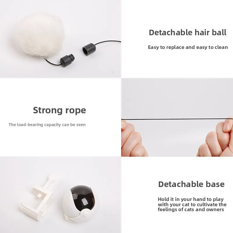 Automatic Intelligent Lifting Ball Cat Toy — Electric Self-Play Indoor Interactive Cat Toy