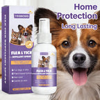 Yegbong Flea Tick Repellent Spray Pet Repellent Pet Repellent Spray for Dogs Mild Waterproof Cat Dog Fur Clean Mite Lice Removal