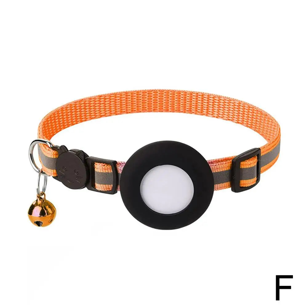 Reflective Breakaway Cat Collar with Bell — Anti-Strangling Adjustable Safety Necklace for Cats & Small Dogs