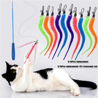 Replacement Worm Head Attachments for Cat Teaser Wands (5–11 Pack)