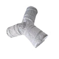 Y-Shape Cat Tunnel Tube with Play Ball — Foldable Training Kitten Toy Tunnel Set