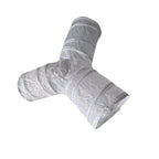 Y-Shape Cat Tunnel Tube with Play Ball — Foldable Training Kitten Toy Tunnel Set