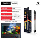 Adjustable Submersible Aquarium Heater Rod (25–300W, 110–220V, Thermostat Control)