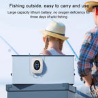 SOBO Aquarium Fish Tank Oxygen Air Pump Compressor Charging Silent USB with Battery Portable Fishing Oxygenator Outdoor Air Pump
