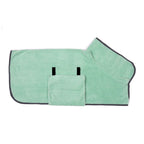 Super Absorbent Microfiber Pet Bathrobe Quick-Drying Soft Comfortable Towel Drying Robe Adjustable Hook And Loop Pet Supplies