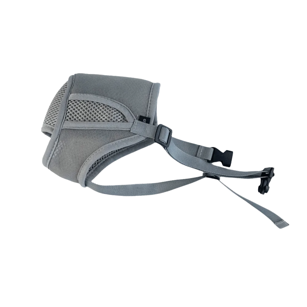 Breathable Dog Mesh Muzzle Adjustable Strap Anti Biting Anti Licking Mouth Cover Prevent Barking Pet Training Muzzle